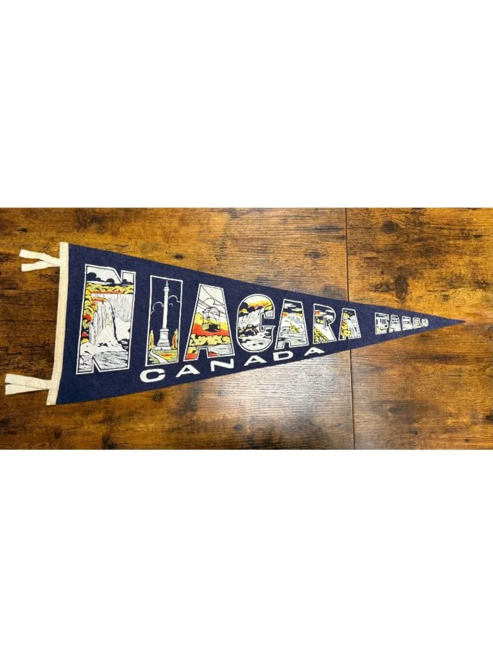 Vintage Niagara Falls Canada pennant